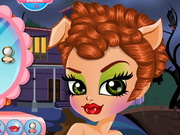 play Halloween Wolf Day In Hair Saloon Dressup
