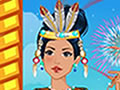 play Pocahontas Wedding Dress Up