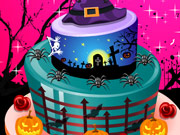 play Halloween Special Cake Decor Kissing