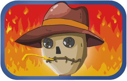 play Burning Scarecrow