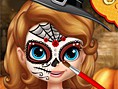 Sofia Halloween Face Art