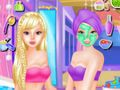Twin Barbie At Spa Salon