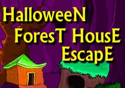 play Halloween Forest House Escape