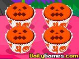 Jack O Lantern Halloween Cupcake