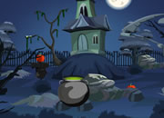 play Halloween Pumpkin Cat Escape