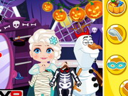 Elsa Halloween Slacking