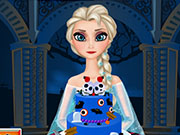 Elsa Halloween Cake