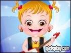 play Baby Hazel Rockstar Dressup