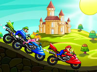 play Mario Moto Race