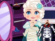 play Elsa Halloween Slacking