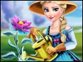 play Elsa Ice Flower