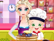 play Elsa Pancakes Day