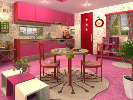 play Fruit Kitchen Escape 13: Cherry Pink