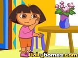 play Dora Clean Room