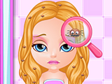 play Baby Barbie Lice Attack