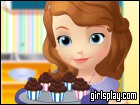 play Sofia Cooking Muffins