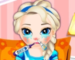 play Baby Elsa Has A Flu