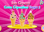Ice Cream Cone Cupcakes Saga 2