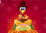 Thanksgiving Day Pumpkin Cake 2014
