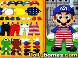 play Super Mario Castle Dress Up