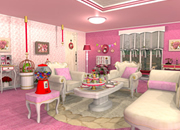 play Candy Rooms Escape 18: Rose Pink Girly