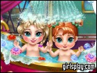 play Frozen Baby Bath