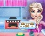 Elsa Cooking Gingerbread