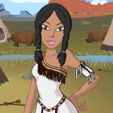 play Native American Dress Up