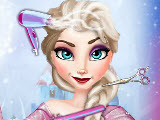 play Elsa Hair Salon