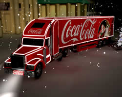 play Coca Cola Truck Jigsaw