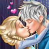 Elsa Kissing Jack Frost