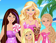 play Barbie'S Sisters