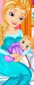 Frozen Elsa Gives Birth