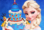 Queen Elsa Cake Decor