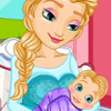 play Frozen Elsa Gives Birth