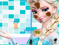 play The Queen Messy Elsa