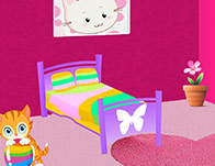play Girly Bedroom Decoration