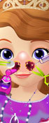 play Princess Sofia Nose Doctor