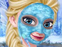 play Elsa Makeover Spa Kissing