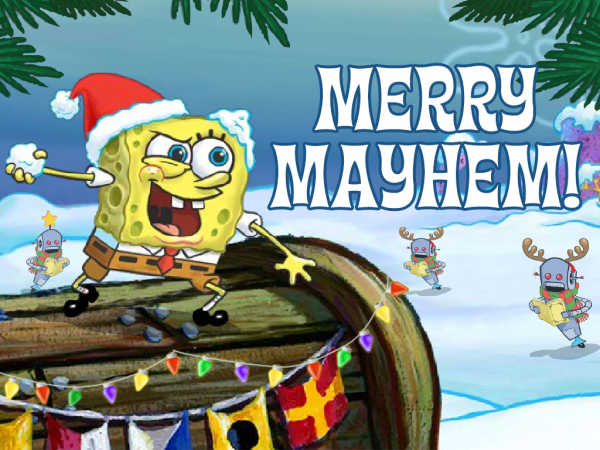 play Spongebob Squarepants: Merry Mayhem