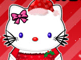 play Hello Kitty Christmas Makeover