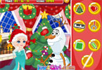 play Elsa Christmas Slacking