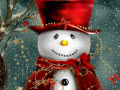 play Cute Snowman Jigsaw