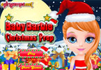 play Baby Barbie Christmas Prep