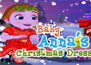 Baby Anna'S Christmas Dressup