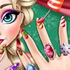 Play Elsa Christmas Manicure