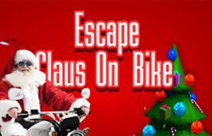 Escape Claus On Bike