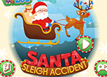 Santa Sleigh Accident