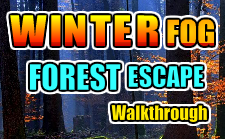 Gamesnovel Winter Fog Forest Escape Walkthrough