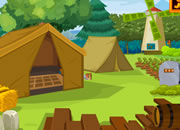 play Holiday Tent House Escape